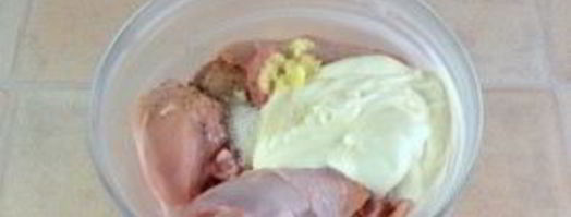 картофель с курицей в духовке. Шаг 4