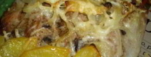 картофель с ребрышками в духовке. Шаг 3