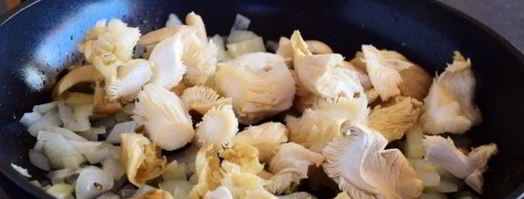 картофель с вешенками. Шаг 2