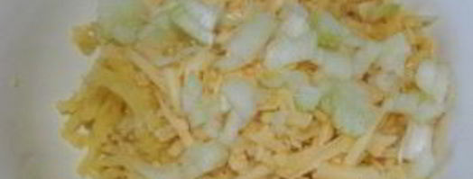 картофель с ветчиной. Шаг 3