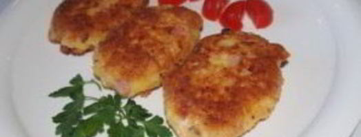 картофель с ветчиной. Шаг 7