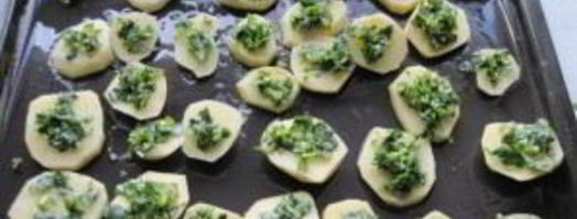 картофель в духовке с помидорами. Шаг 3