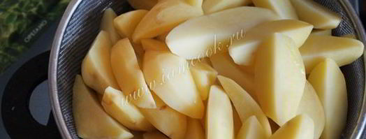 картофель в горчичном соусе. Шаг 3