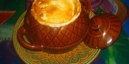 Картофель в горшочках с сыром