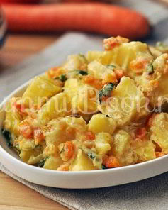 Картофель в сметане