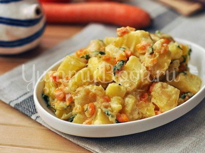 Рецепт картофеля в сметане