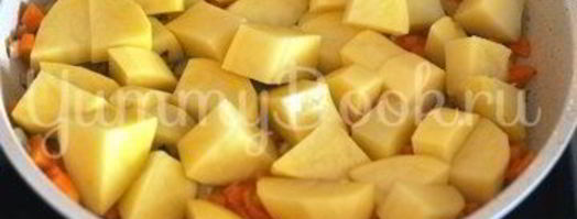 картофель в сметане. Шаг 3