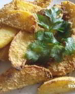 Картофель в сухарях