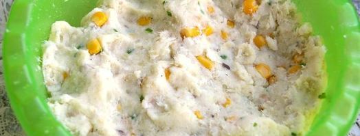 картофельно-рыбные крокеты с томатной сальсой. Шаг 5