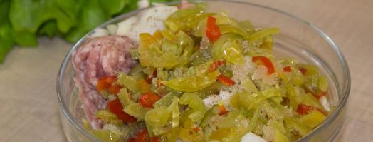 картофельные лодочки в духовке с начинкой фаршем. Шаг 7