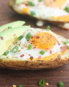 Картофельные лодочки в духовке