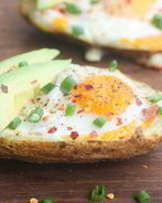 Картофельные лодочки в духовке