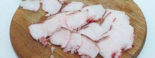 картошка-гармошка с салом в духовке. Шаг 3