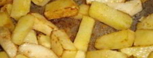 картошка по-деревенски в духовке с мясом. Шаг 3