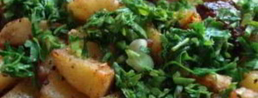 картошка по-деревенски в духовке с мясом. Шаг 5