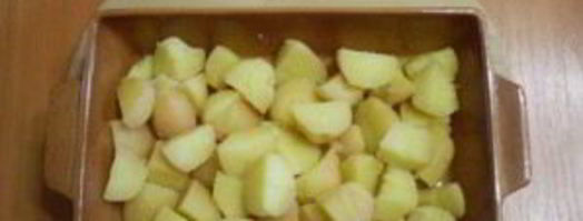 картошка под чесночным соусом в духовке. Шаг 5