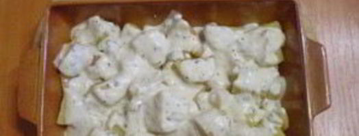 картошка под чесночным соусом в духовке. Шаг 6