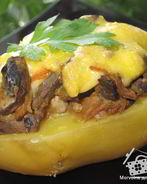 Картошка с грибами в духовке