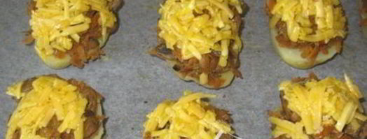 картошка с грибами в духовке. Шаг 7