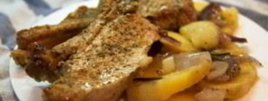 картошка с ребрышками в духовке. Шаг 4