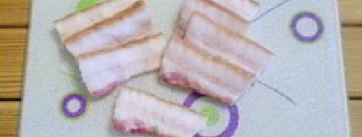 картошка с салом в духовке кораблики. Шаг 3