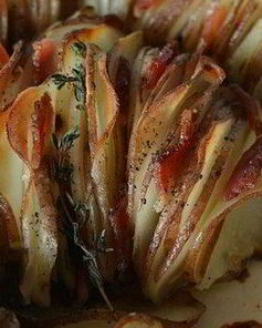 Хрустящий картофель с грудинкой