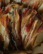 Хрустящий картофель с грудинкой