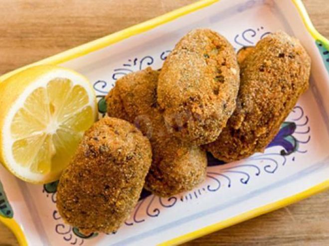 Рецепт крокетов с сыром и мясом