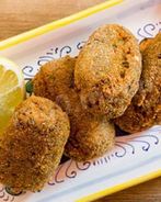 Крокеты с сыром и мясом