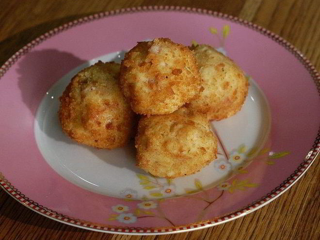 Рецепт крокетов с ветчиной