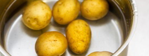 мини-картофель с лисичками. Шаг 3