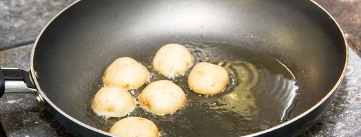 мини-картофель с лисичками. Шаг 4