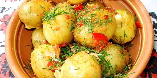 Молодой картофель по-кончаловски