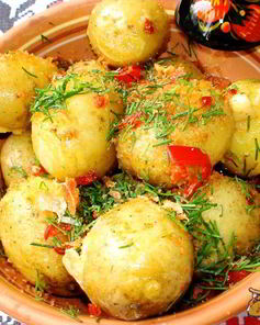 Молодой картофель по-кончаловски