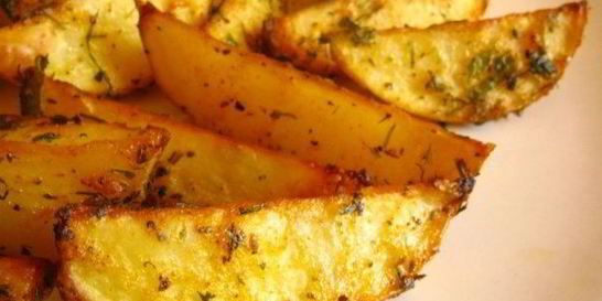 Молодой картофель в фольге