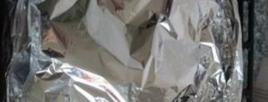 молодой картофель в фольге. Шаг 3