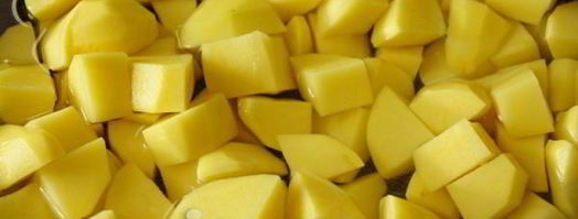 обжаренный картофель с чесноком. Шаг 4