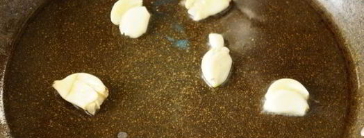 обжаренный картофель с чесноком. Шаг 7