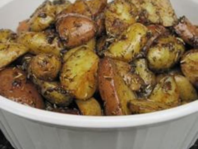 Рецепт пальчикового картофеля с розмарином