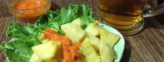 пататас бравас — картофель по-испански. Шаг 7