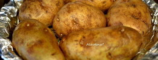 печеный картофель с фетой. Шаг 2