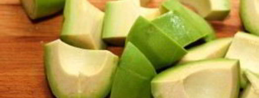 печеный картофель с соусом из авокадо. Шаг 2