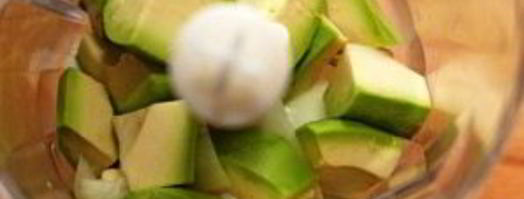 печеный картофель с соусом из авокадо. Шаг 3