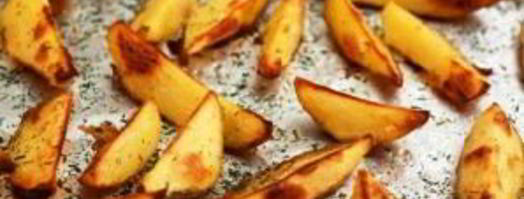 печеный картофель с соусом из авокадо. Шаг 5