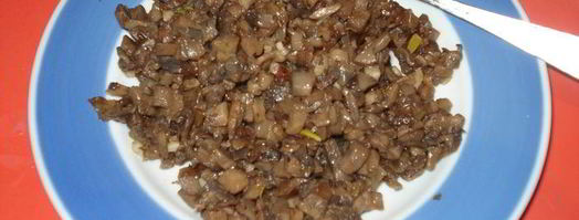 пшенные крокеты с грибами. Шаг 2