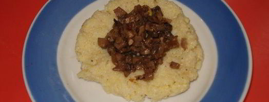 пшенные крокеты с грибами. Шаг 3