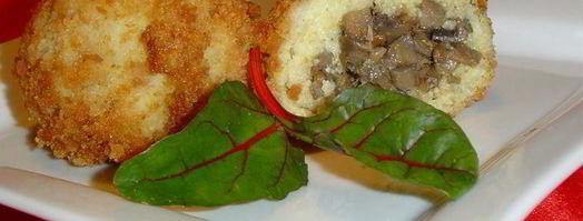 пшенные крокеты с грибами. Шаг 7