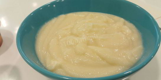 Пюре из цветной капусты с сыром