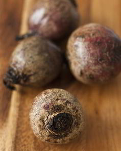 Пюре из запеченной свеклы