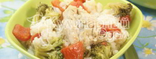 рис по-деревенски с курицей. Шаг 7